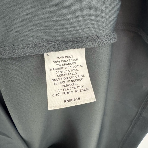 Nordstrom Rack brand women’s gray blue twist front midi sleeveless dress SMALL - Picture 3 of 6